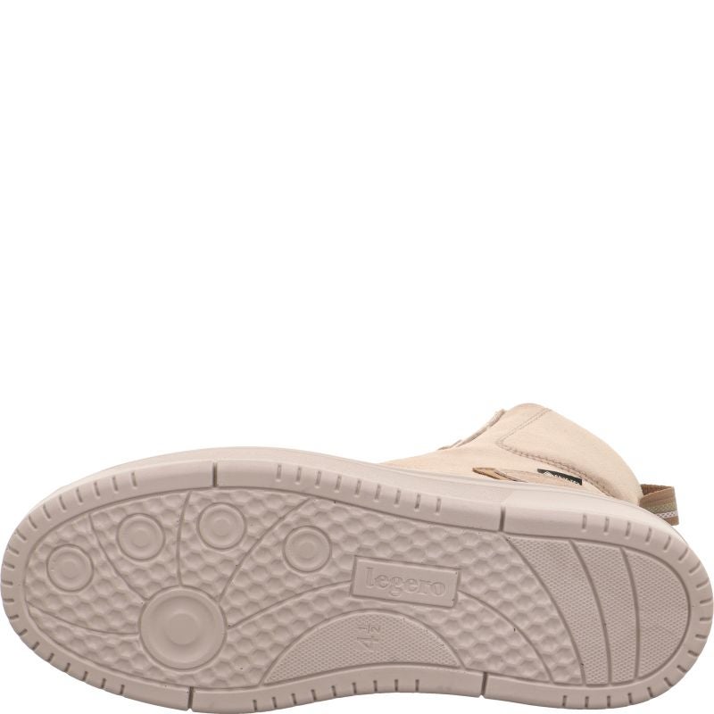 legero REJOISE Damen Schnürboots - Material: Leder in Beige