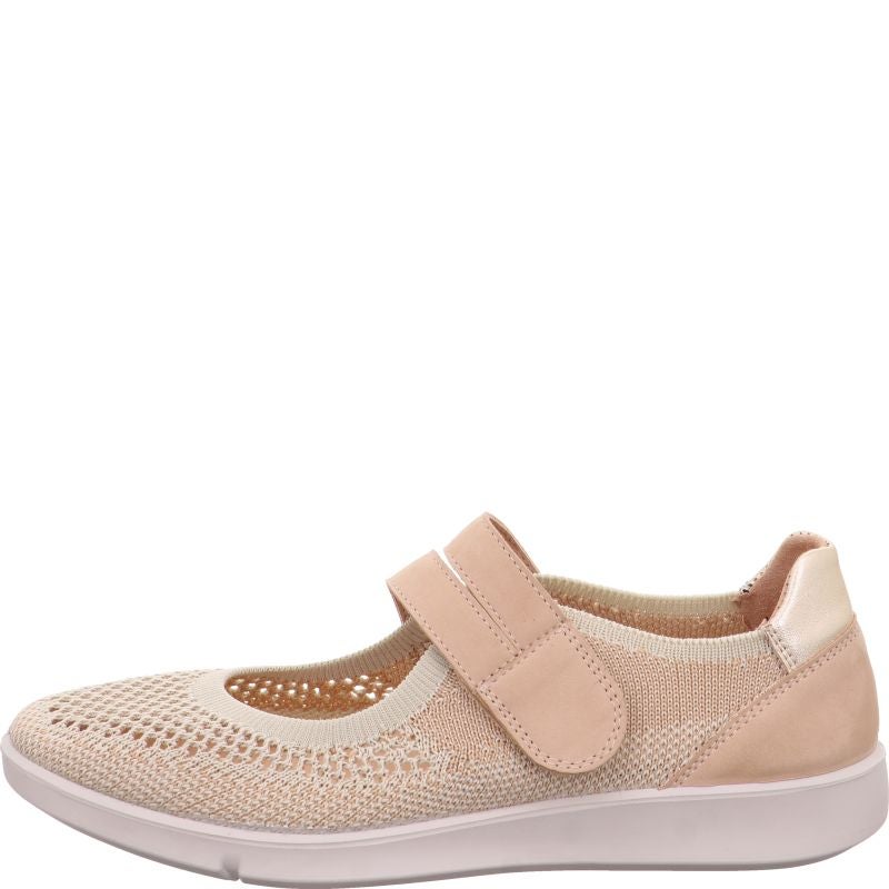 Legero LUCCA Damen Ballerina - Material: Leder/Textil in Beige
