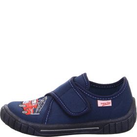 Superfit BILL Jungen Hausschuh - Material: Textil in Blau