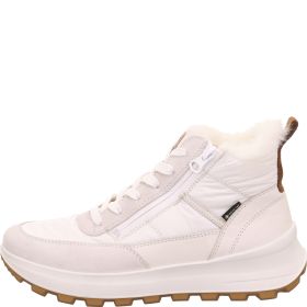 Legero T4 RUN Damen Sneaker high - Material: Leder/Textil in Weiß