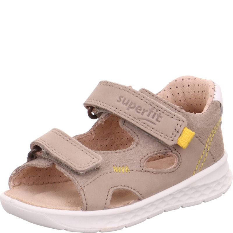 Superfit LAGOON Unisex, Boys Sandal - Material: Leather in Beige