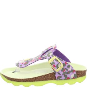 Superfit FUSSBETTPANTOFFEL Girls Slipper - Material: Sonstiges Material in Purple