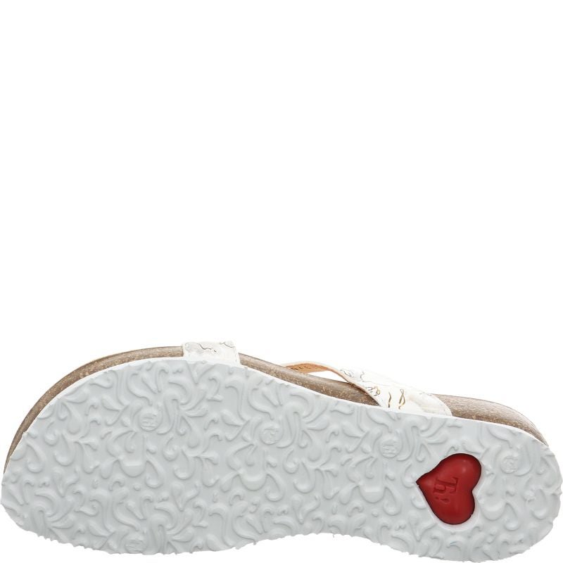 Think! JULIA Damen Pantolette - Material: Leder in Mehrfarbig