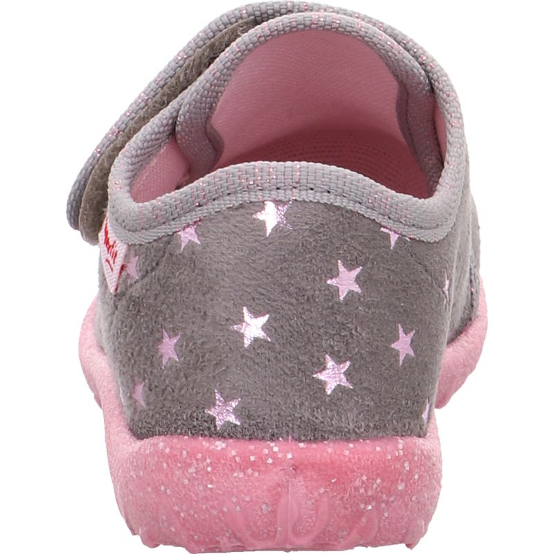 Superfit SPOTTY Girls Slipper - Material: Textile in Grey