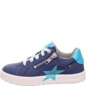 Superfit STELLA Girls Sneakers low - Material: Leder/Sonstiges Material/Texti in Blue