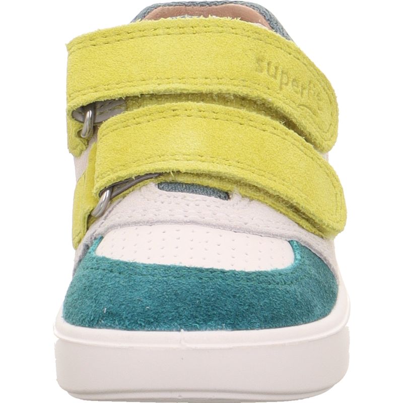 Superfit SUPIES Sneaker low - Material: Leder/Textil in Gelb