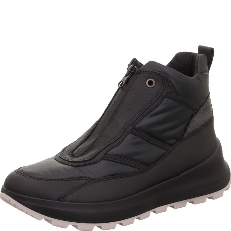 Legero T4 RUN Damen  - Material: Leder/Textil in Schwarz