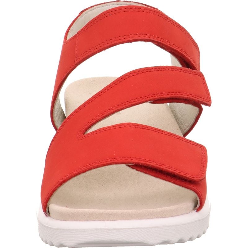 Legero MOVE Damen Sandale - Material: Leder in Rot