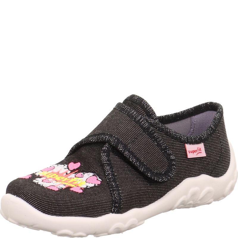 Superfit BONNY Girls Slipper - Material: Textile in Black