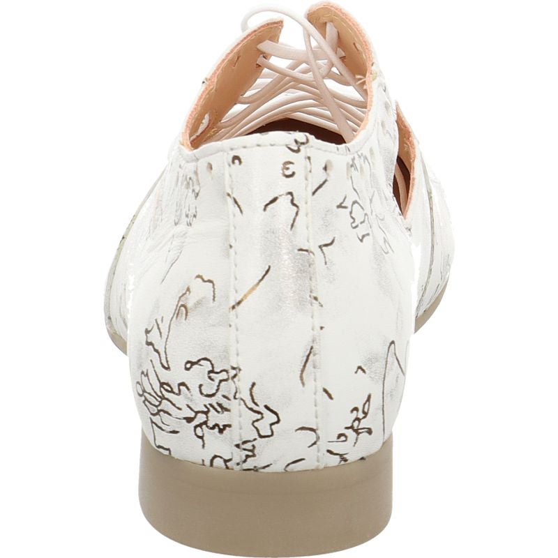 Think GUAD2 Lace up shoe - Material: Leather in Multicolored