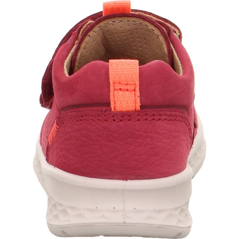 Superfit BREEZE Girls Sneakers high - Material: Leather in Red
