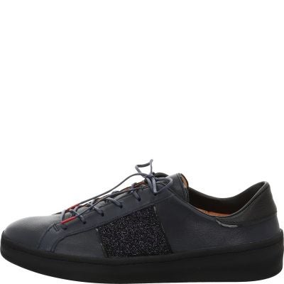 Think! KUMI Damen Sneaker low - Material: Leder in Blau