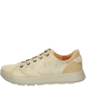 Think COMODA Lace up shoe - Material: Leather in Beige