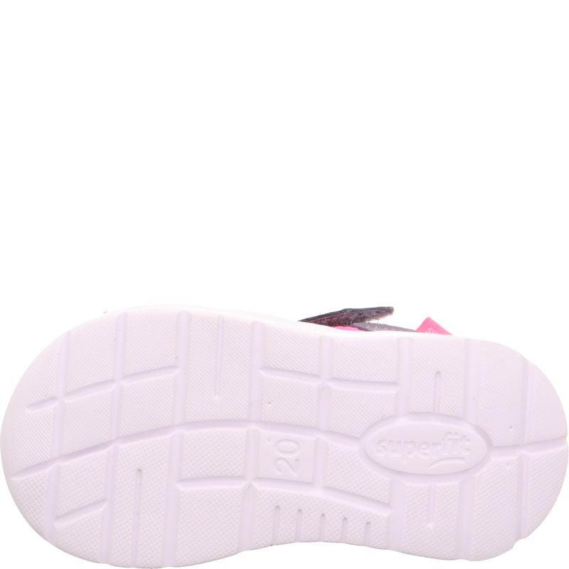 Superfit WAVE Girls Sandal - Material: Textil/Sonstiges Material in Purple