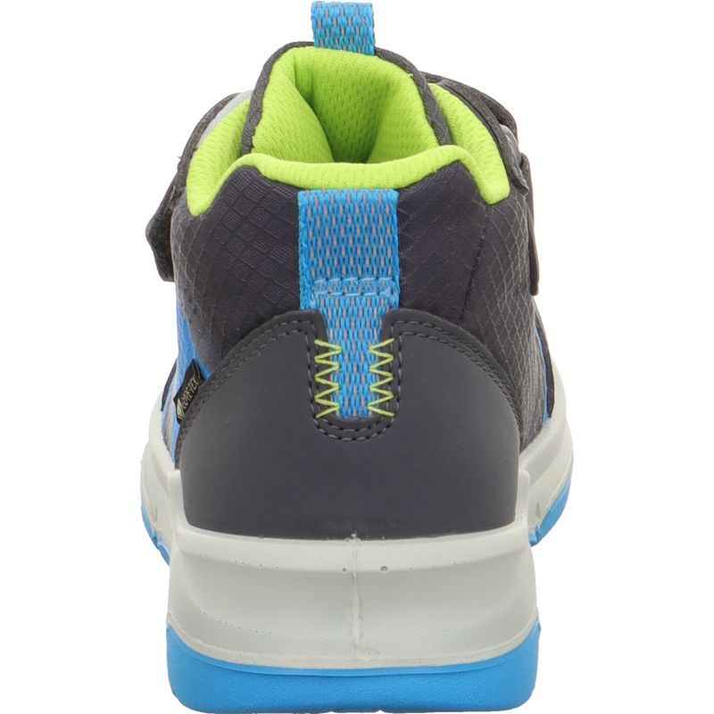 Superfit COOPER Unisex | Jungen Sneaker high - Material: Textil/Sonstiges Material in Grau