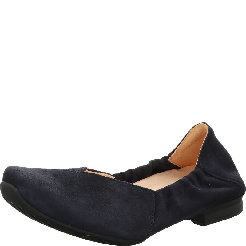 Think GAUDI Woman Ballerina - Material: Leather in Blue
