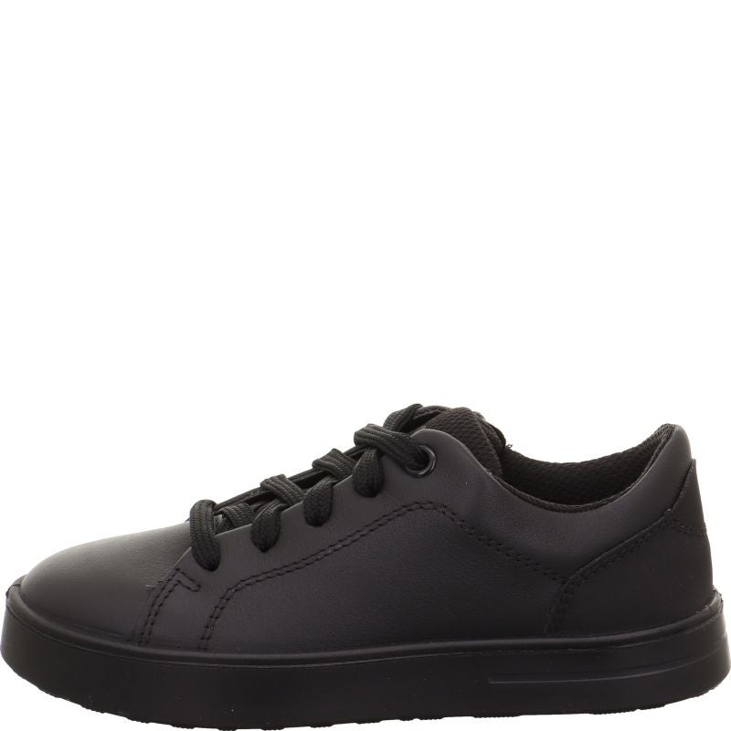 Superfit STELLA Mädchen Sneaker low - Material: Leder/Sonstiges Material/Textil in Schwarz