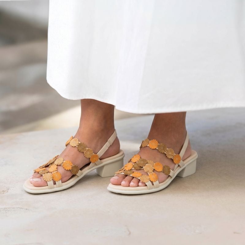Think! VIVI Damen Pantolette - Material: Leder in Grau