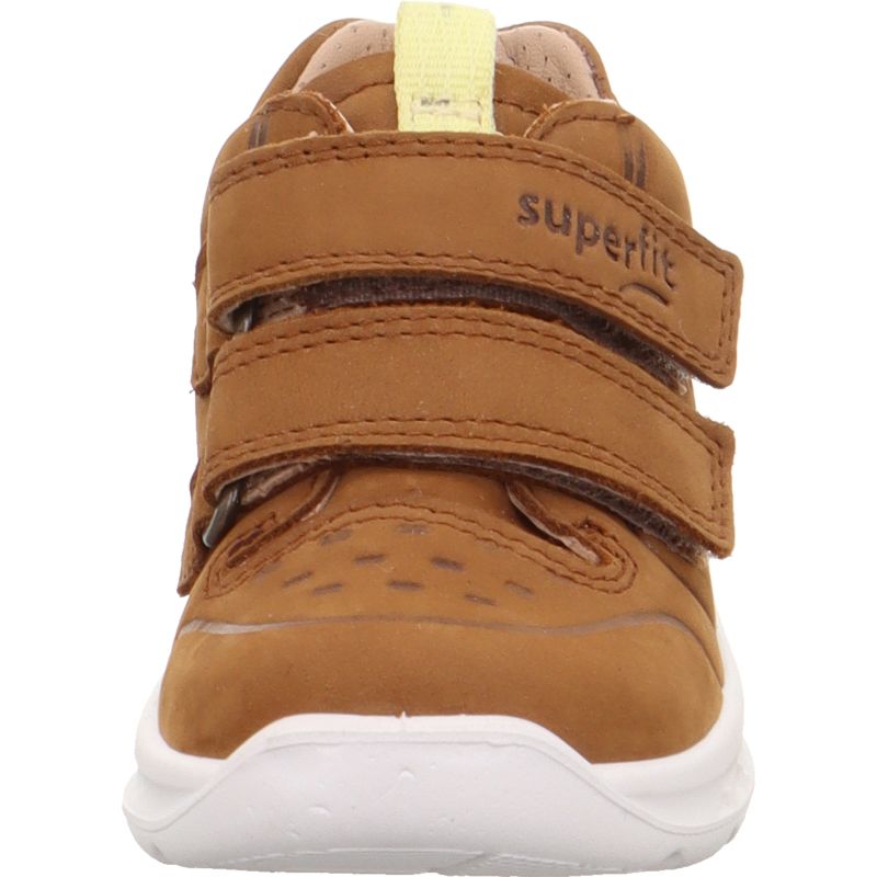 Superfit BREEZE Unisex, Boys Sneakers high - Material: Leather in Brown