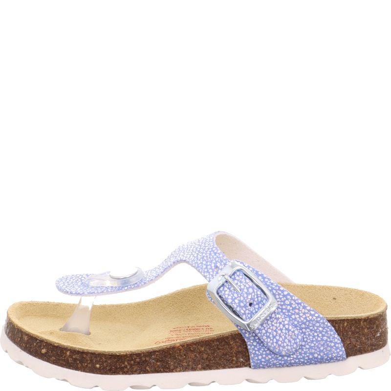 Superfit FUSSBETTPANTOFFEL Mädchen  - Material: Sonstiges Material in Blau