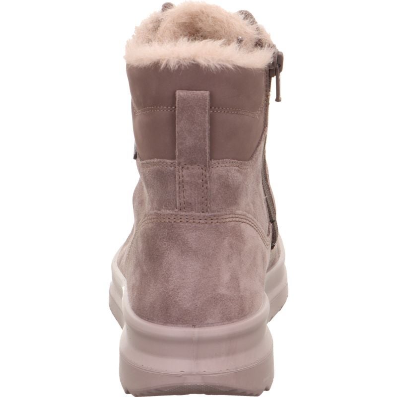 legero DREAMER Damen Schnürboots - Material: Leder in Rosa