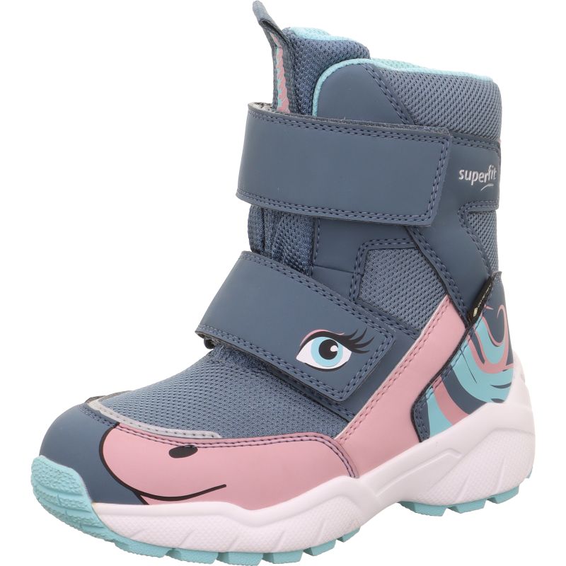 Superfit CULUSUK 2.0 Girls Boot - Material: Textil/Sonstiges Material in Blue