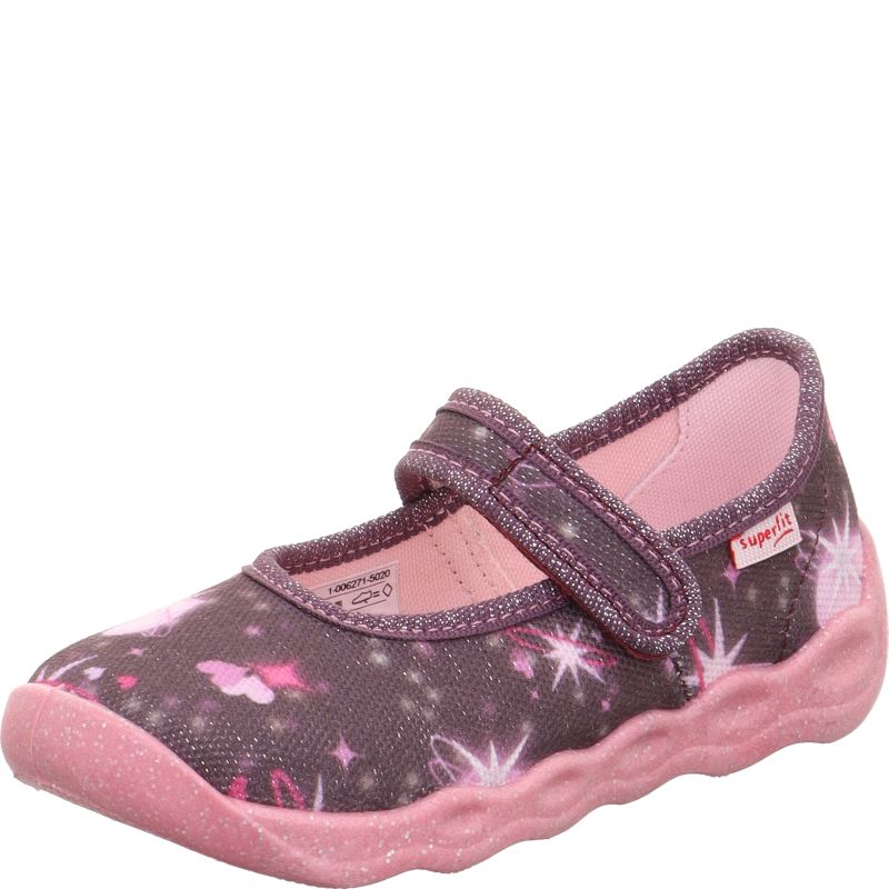 Superfit BUBBLE Girls Slipper - Material: Textile in Red