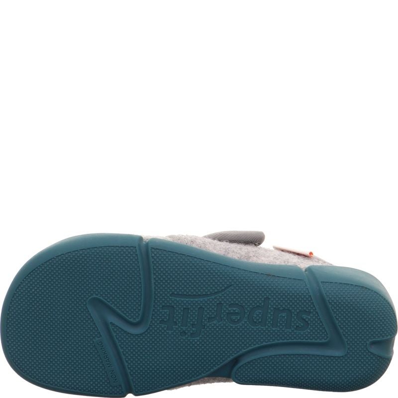Superfit VENTI Jungen Hausschuh - Material: Textil in Grau