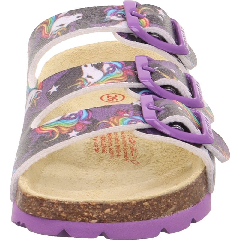 Superfit FUSSBETTPANTOFFEL Girls Slipper - Material: Sonstiges Material in Purple