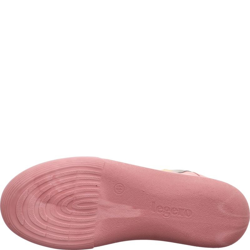 Legero FRESH Damen Sneaker high - Material: Leder in Pink