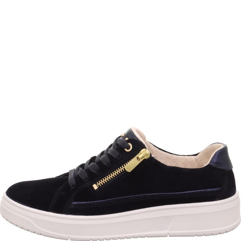 Legero REJOISE Damen Sneaker low - Material: Leder in Blau