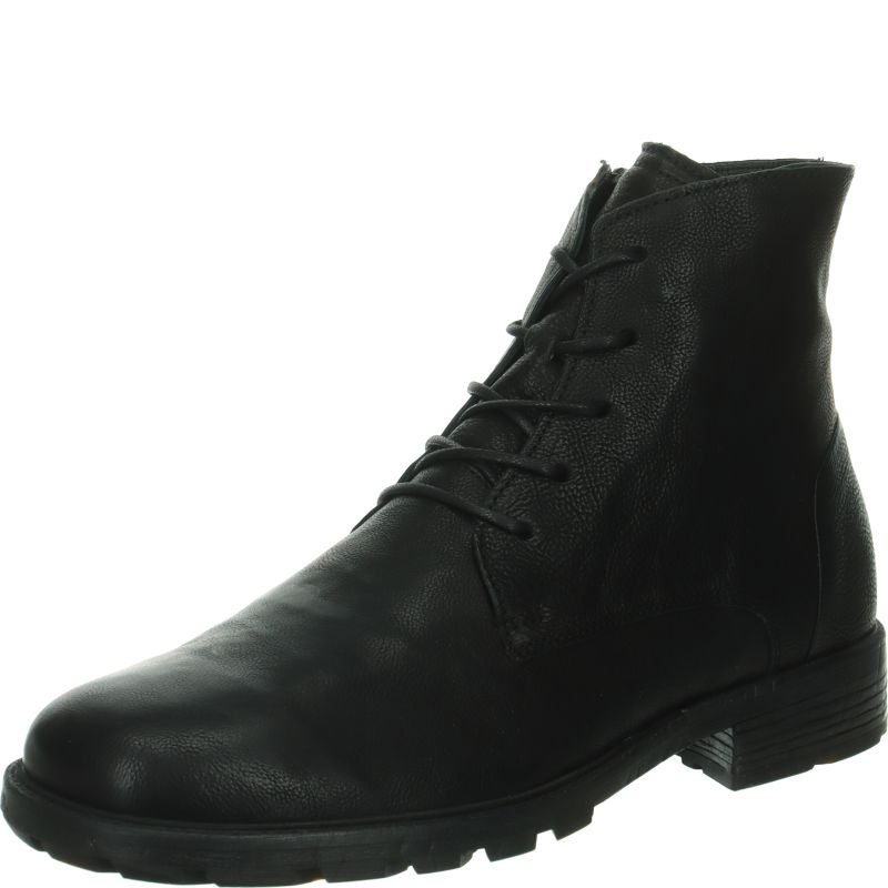 Think HAWARA Men Lace-up boot - Material: Leather in Black