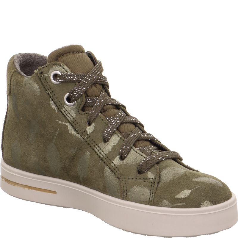 Superfit STELLA Mädchen Sneaker high - Material: Leder/Textil in Grün