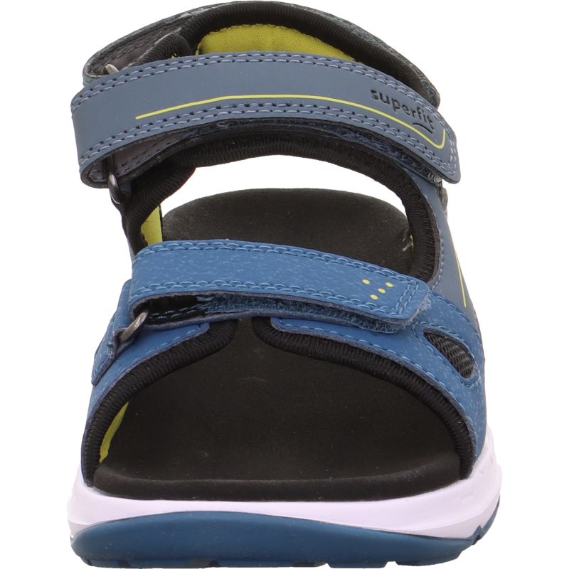 Superfit CRISSCROSS Sandal - Material: TextilSonstigesMaterial in Blue
