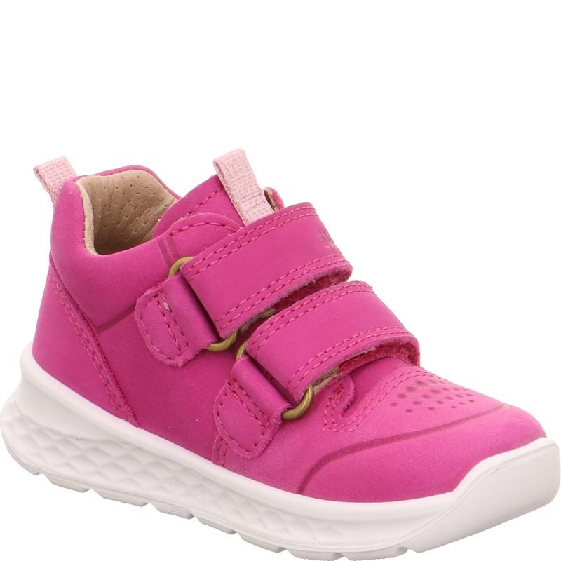 Superfit BREEZE Sneaker high - Material: Leder in Pink
