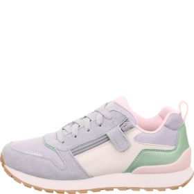 Superfit DASH Sneaker low - Material: Leder/Sonstiges Material/Textil in Weiß