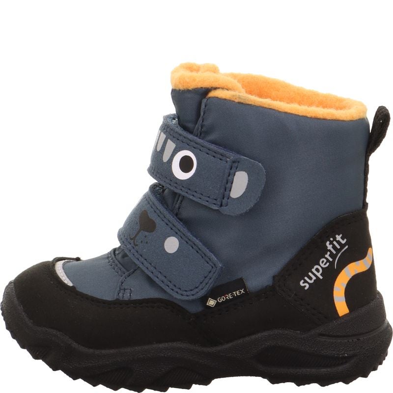 Superfit GLACIER Unisex, Boys Boot - Material: Textil/Sonstiges Material in Black