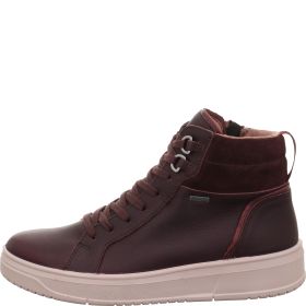 Legero REJOISE Damen Sneaker high - Material: Leder in Rot