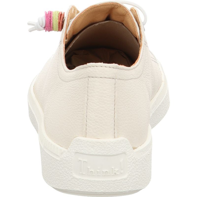 Think TURNA WOMEN Woman Sneakers low - Material: Leather in Beige