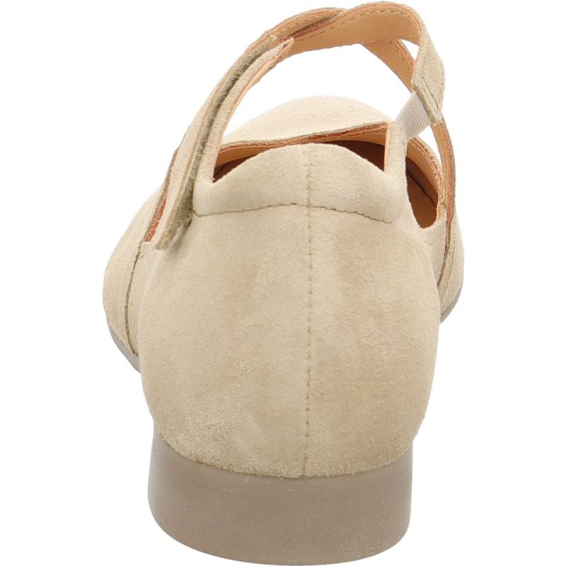 Think! GUAD2 Damen Ballerina - Material: Leder in Beige