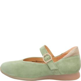 Think! ALOA Ballerina - Material: Leder in Grün