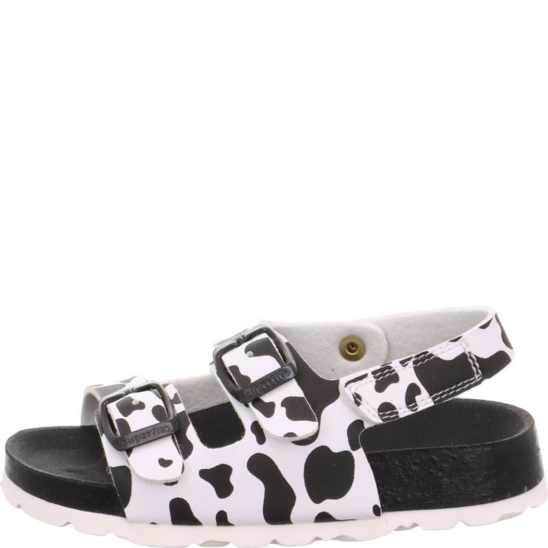 Superfit FUSSBETTPANTOFFEL  - Material: SonstigesMaterial in Black