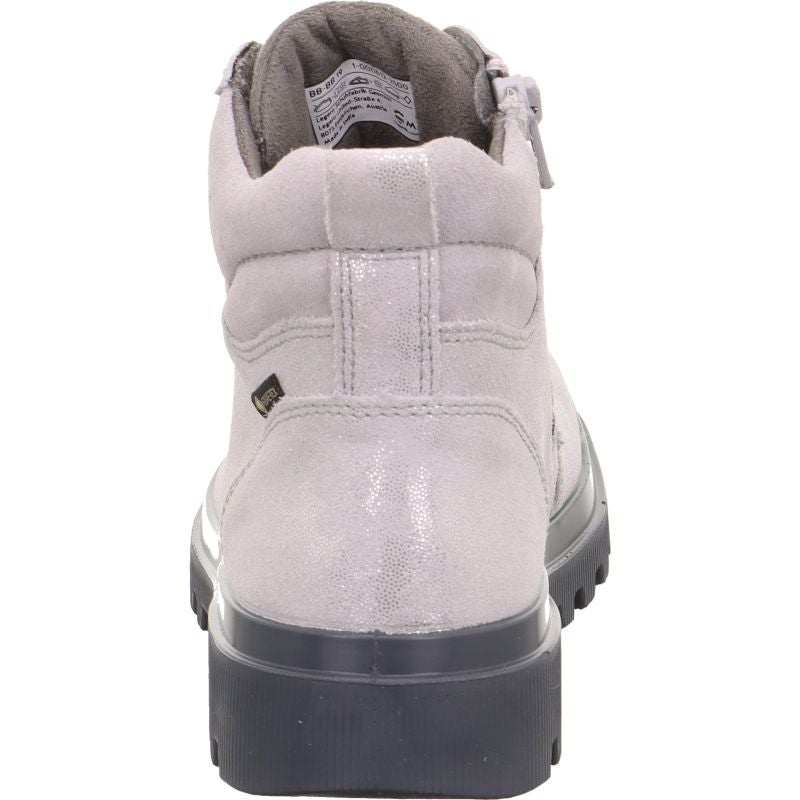 Superfit ABBY NOVA Mädchen Boots - Material: Leder/Textil in Grau