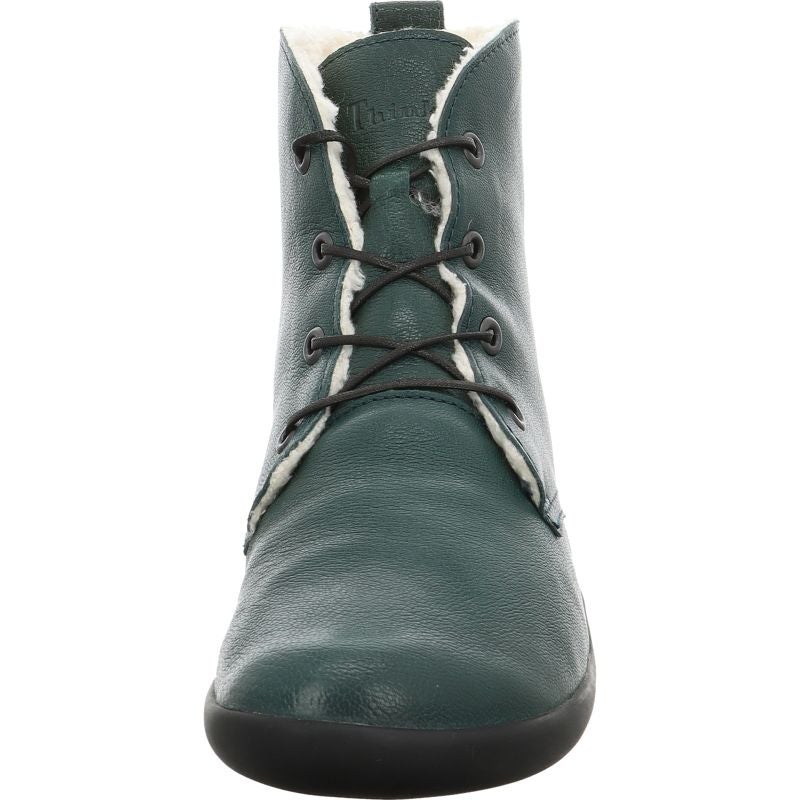 Think! BLO Damen Ankle Boots - Material: Leder in Blau