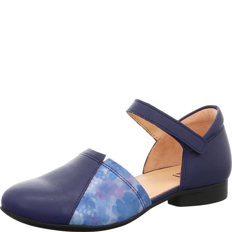 Think GUAD2 Woman  - Material: Leather in Blue