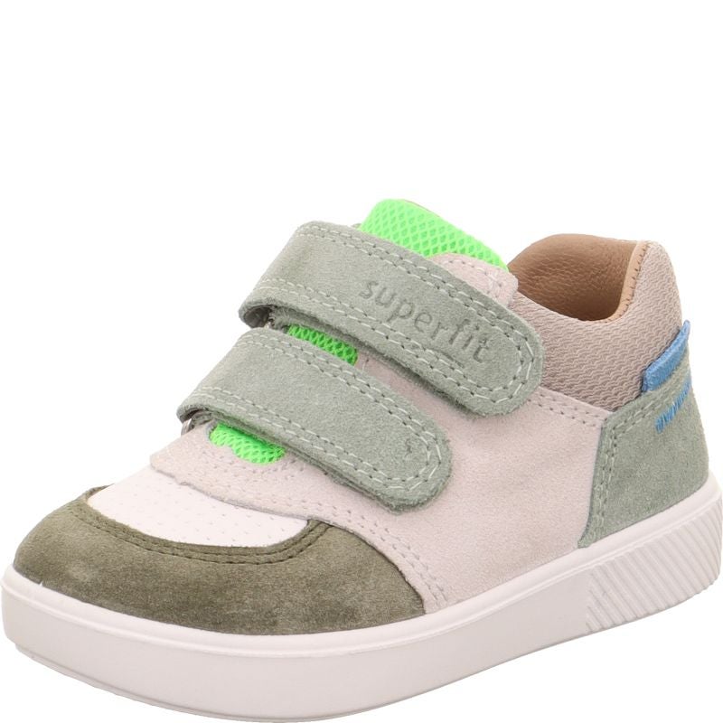 Superfit SUPIES Jungen Sneaker low - Material: Leder/Textil in Mehrfarbig