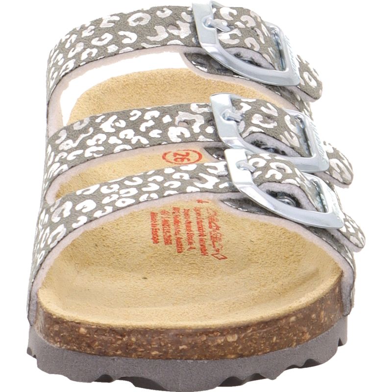 Superfit FUSSBETTPANTOFFEL Girls Slipper - Material: Sonstiges Material in Grey
