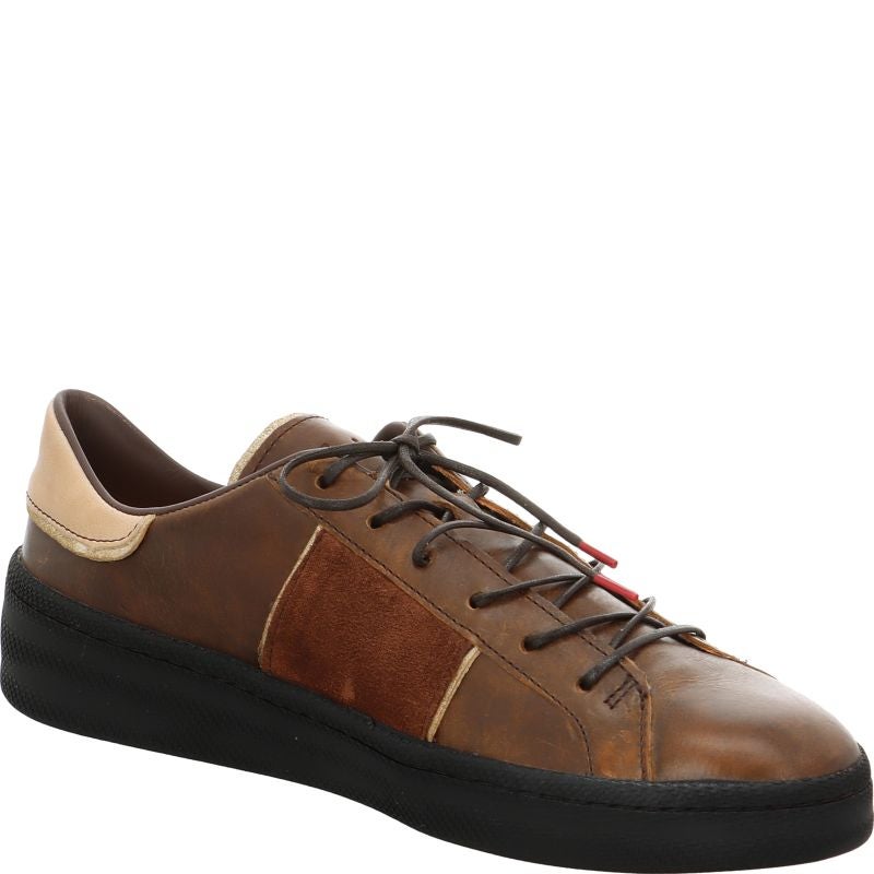 Think KUMI Woman Sneakers low - Material: Leather in Brown