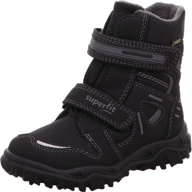 Superfit HUSKY Unisex, Boys Boot - Material: Textile in Black