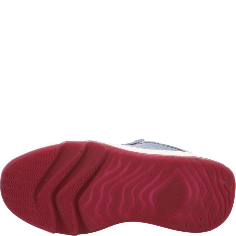 Superfit MELODY Mädchen Sneaker low - Material: Leder/Textil in Blau